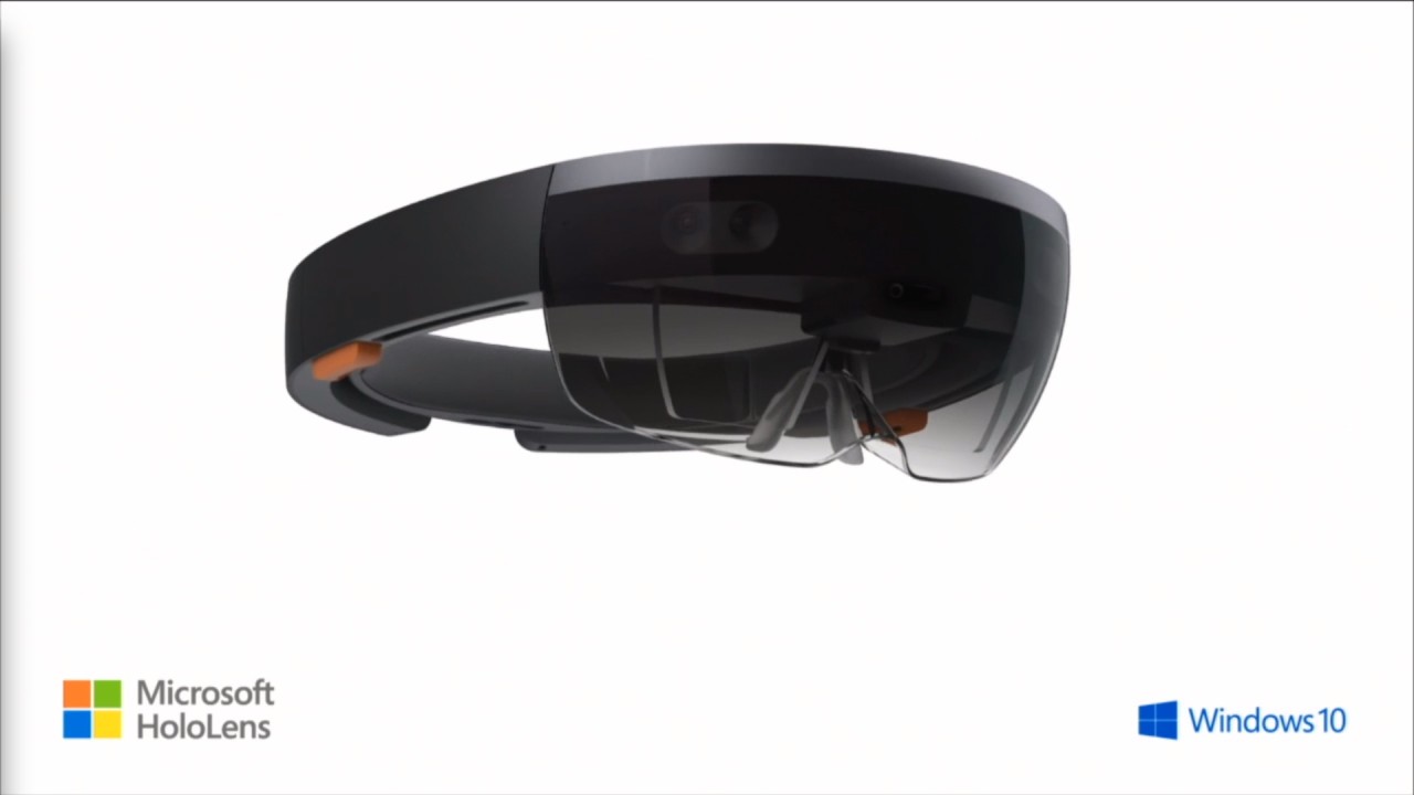 Photo of the HoloLens headset