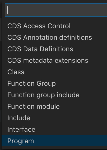 ABAP Development with VS Code