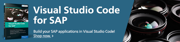 Developing SAP applications with VS Code